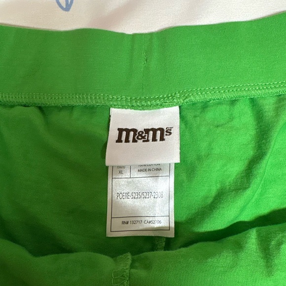 Green M&M Pajamas Set - Picture 5 of 6
